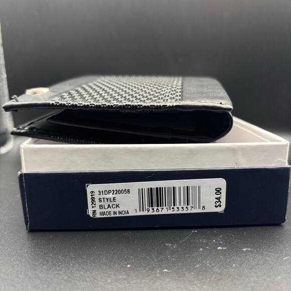 Dockers Men’s Leather Bifold Wallet 31DP220058 Black Color NIB - Picture 12 of 17